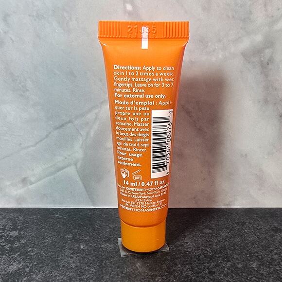 Peter Thomas Roth New Pumpkin Enzyme Mask travel size 14 ml - Picture 3 of 5